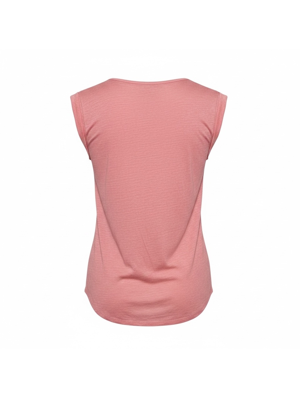 LOFT Linen Blend Pink Ruffle Sleeve Tank Top Size M - Picture 3 of 5